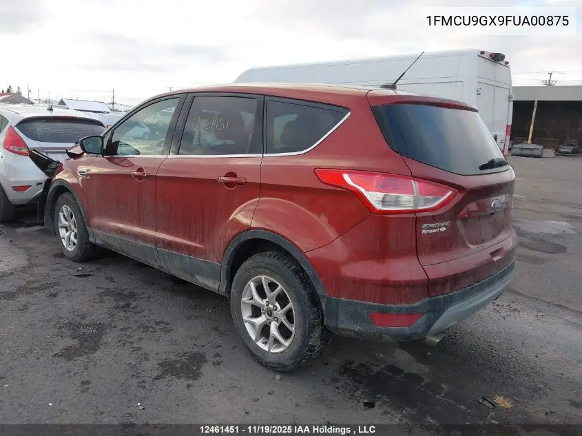 1FMCU9GX9FUA00875 2015 Ford Escape Se