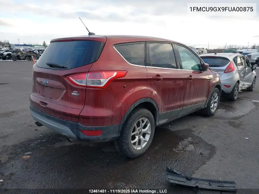 1FMCU9GX9FUA00875 2015 Ford Escape Se