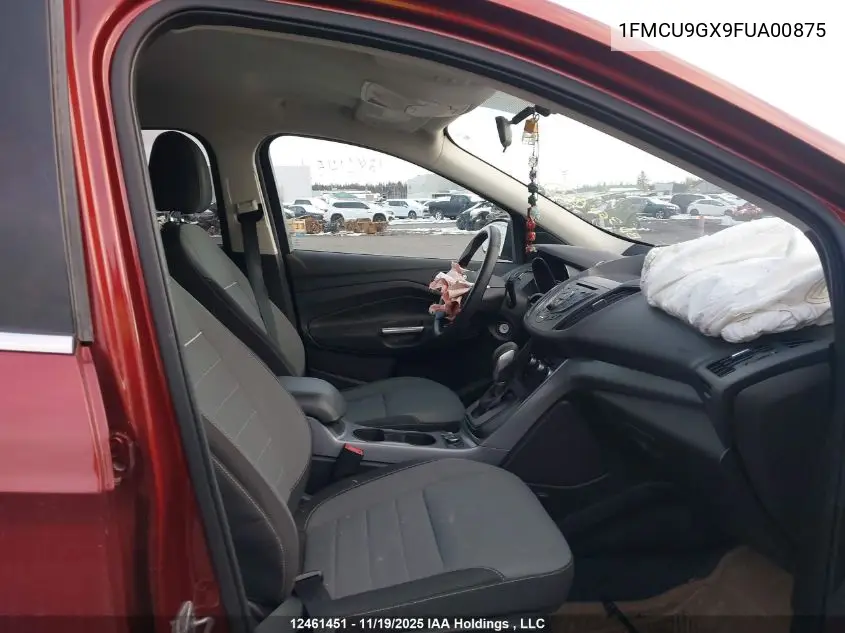 1FMCU9GX9FUA00875 2015 Ford Escape Se