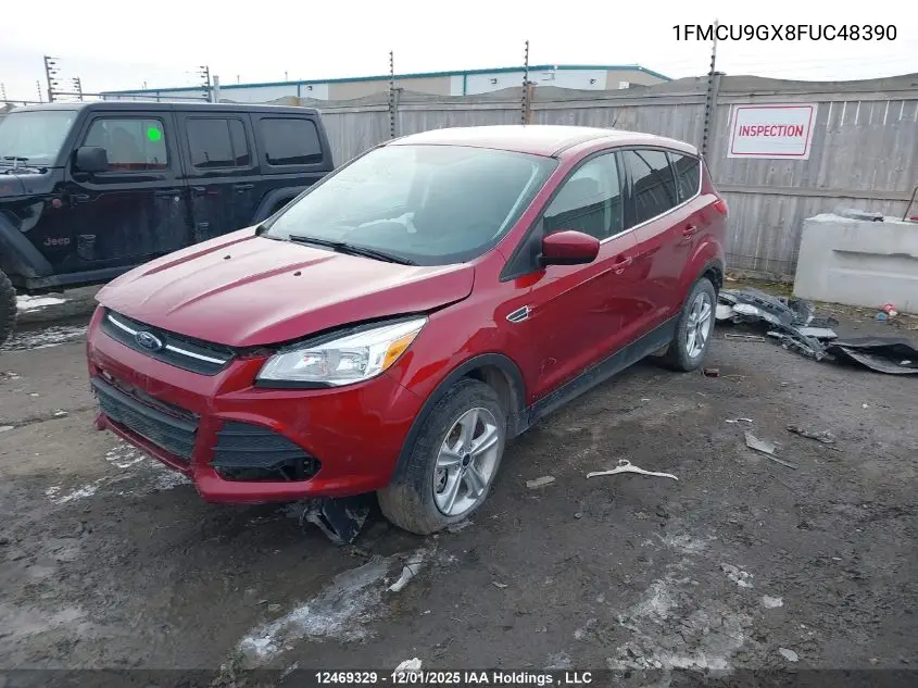 1FMCU9GX8FUC48390 2015 Ford Escape Se