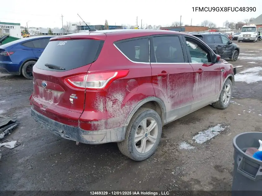 1FMCU9GX8FUC48390 2015 Ford Escape Se