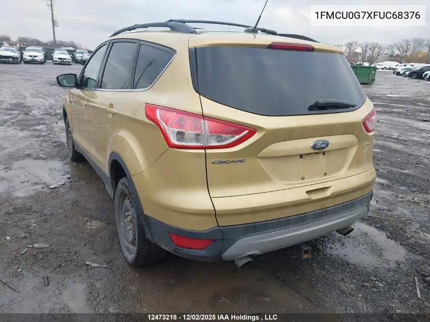 1FMCU0G7XFUC68376 2015 Ford Escape Se