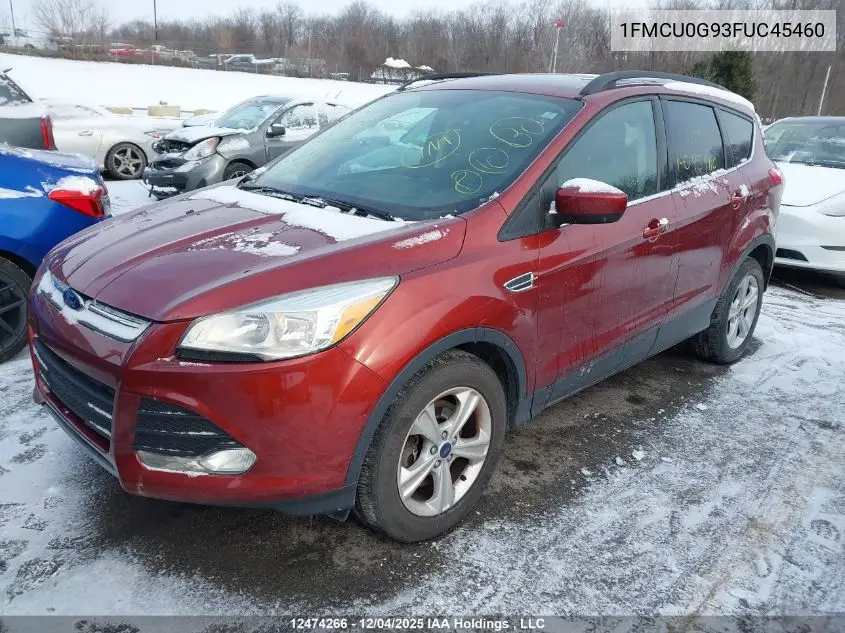 1FMCU0G93FUC45460 2015 Ford Escape Se