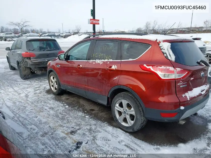 1FMCU0G93FUC45460 2015 Ford Escape Se
