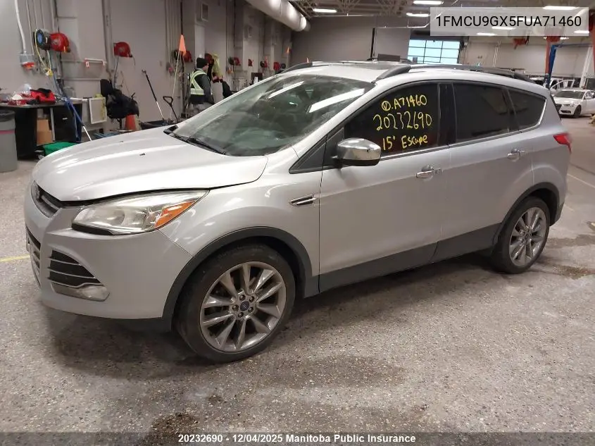 1FMCU9GX5FUA71460 2015 Ford Escape Se