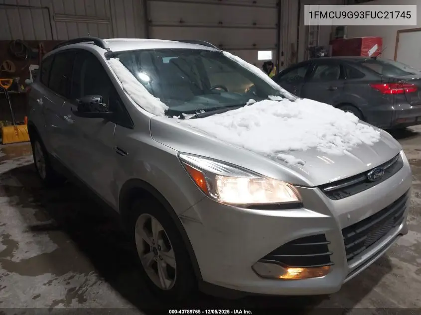 1FMCU9G93FUC21745 2015 Ford Escape Se