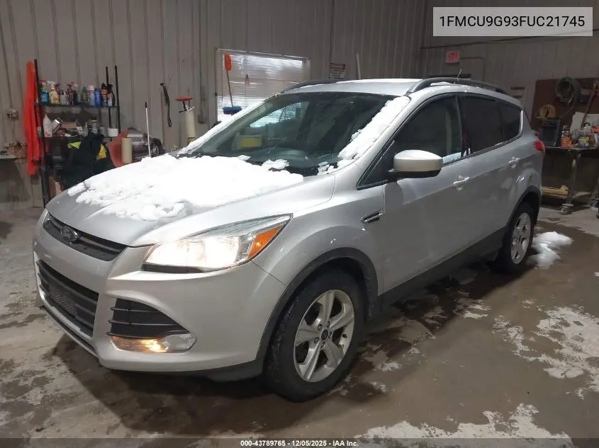 1FMCU9G93FUC21745 2015 Ford Escape Se