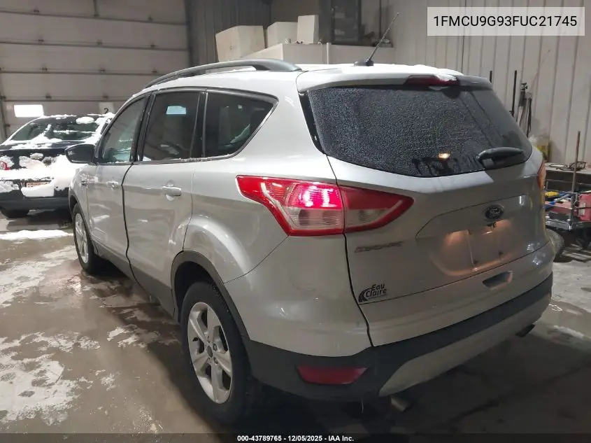 1FMCU9G93FUC21745 2015 Ford Escape Se