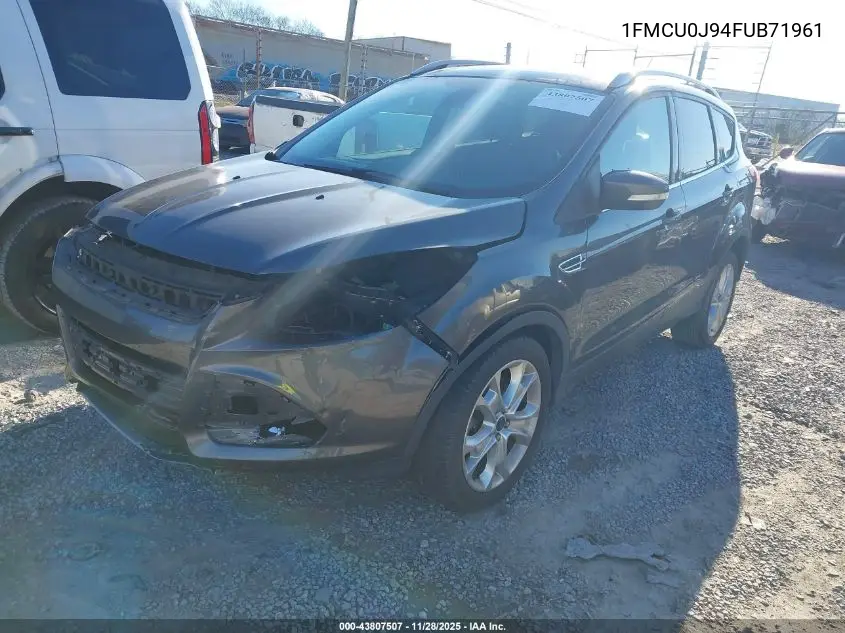 1FMCU0J94FUB71961 2015 Ford Escape Titanium