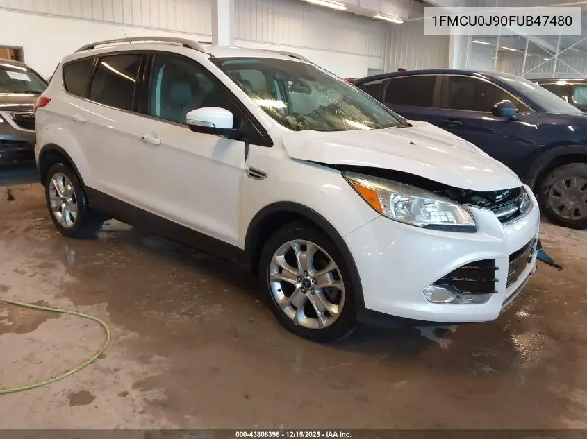 1FMCU0J90FUB47480 2015 Ford Escape Titanium