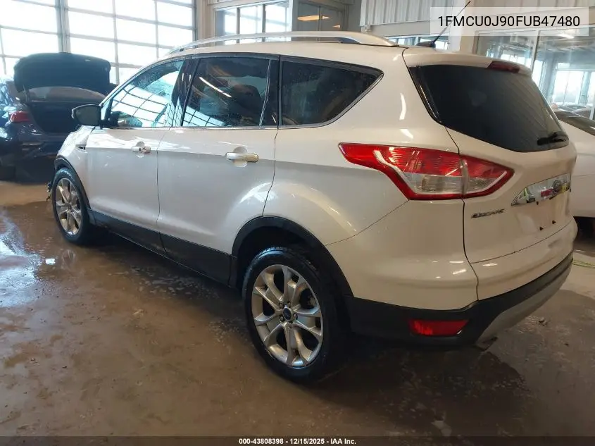 1FMCU0J90FUB47480 2015 Ford Escape Titanium