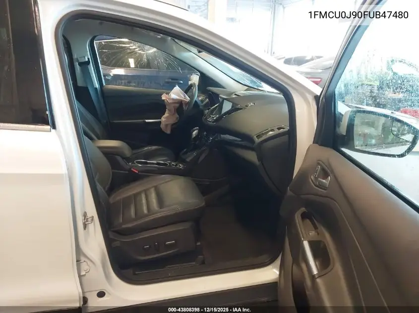 1FMCU0J90FUB47480 2015 Ford Escape Titanium