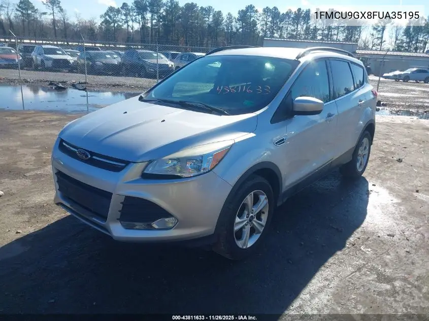 1FMCU9GX8FUA35195 2015 Ford Escape Se
