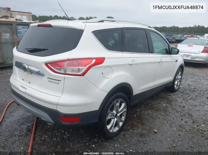 1FMCU0JXXFUA48874 2015 Ford Escape Titanium