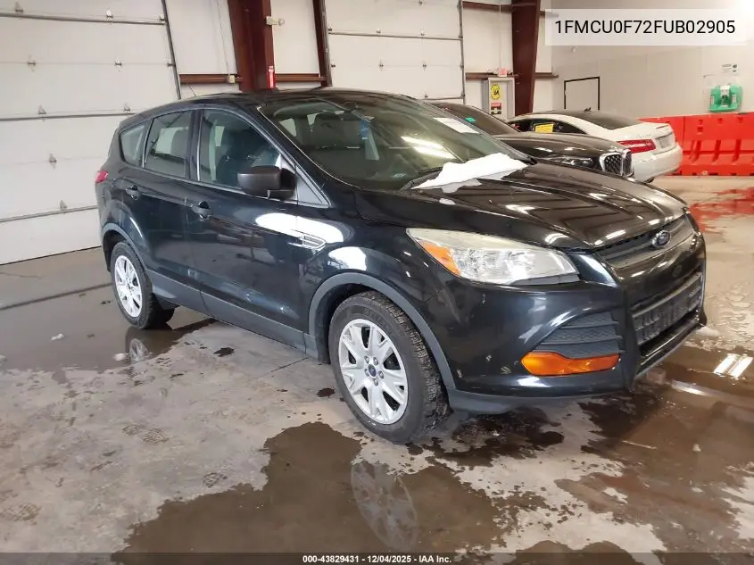 1FMCU0F72FUB02905 2015 Ford Escape S