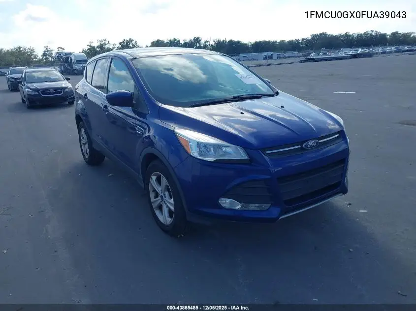 1FMCU0GX0FUA39043 2015 Ford Escape Se