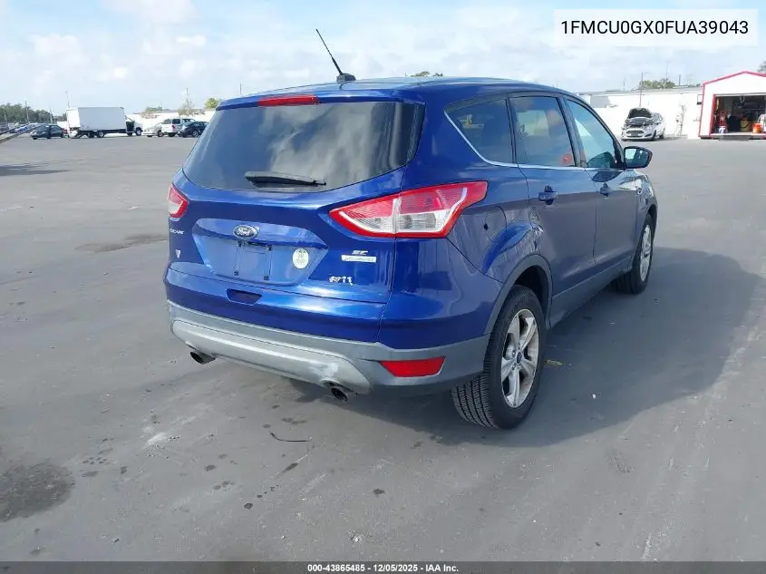 1FMCU0GX0FUA39043 2015 Ford Escape Se