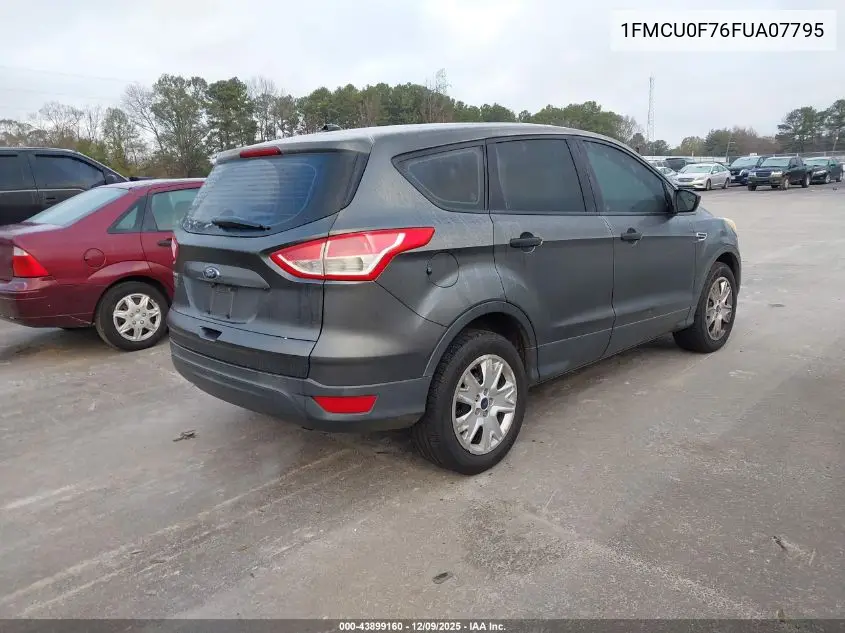 1FMCU0F76FUA07795 2015 Ford Escape S