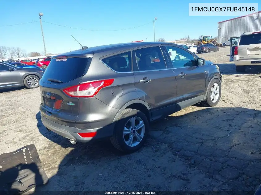 1FMCU0GX7FUB45148 2015 Ford Escape Se