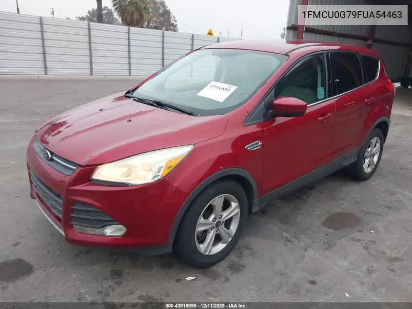1FMCU0G79FUA54463 2015 Ford Escape Se