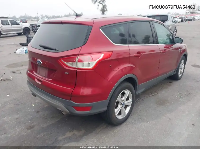 1FMCU0G79FUA54463 2015 Ford Escape Se