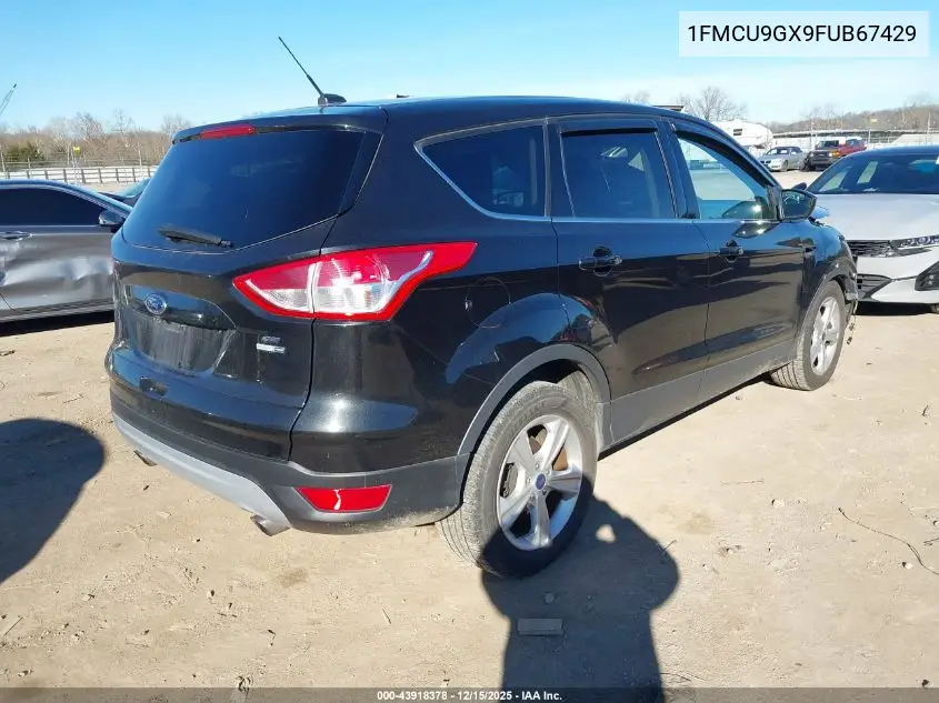 1FMCU9GX9FUB67429 2015 Ford Escape Se