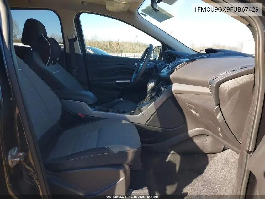 1FMCU9GX9FUB67429 2015 Ford Escape Se