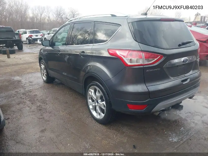1FMCU9J9XFUB40203 2015 Ford Escape Titanium
