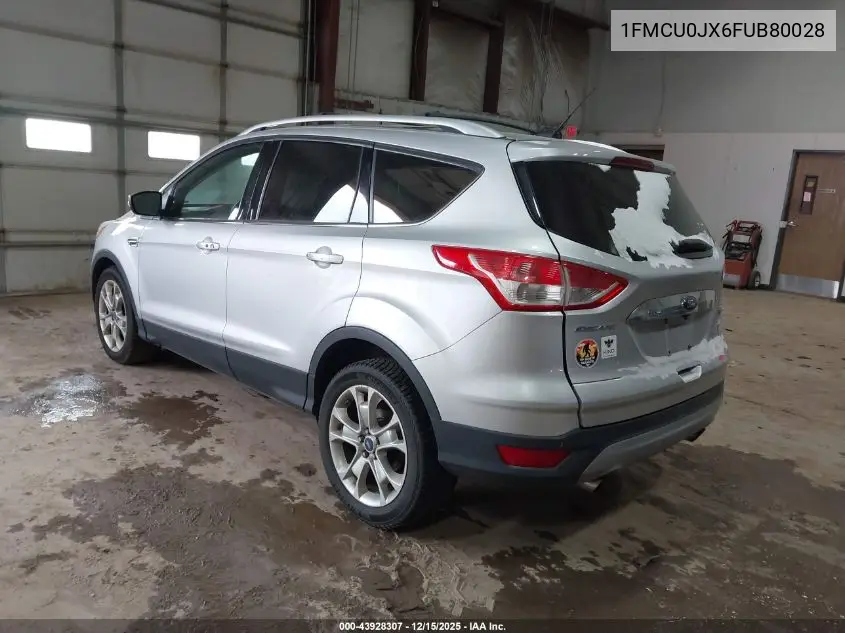 1FMCU0JX6FUB80028 2015 Ford Escape Titanium