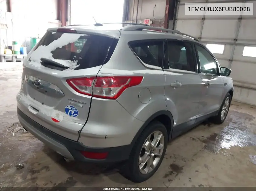 1FMCU0JX6FUB80028 2015 Ford Escape Titanium