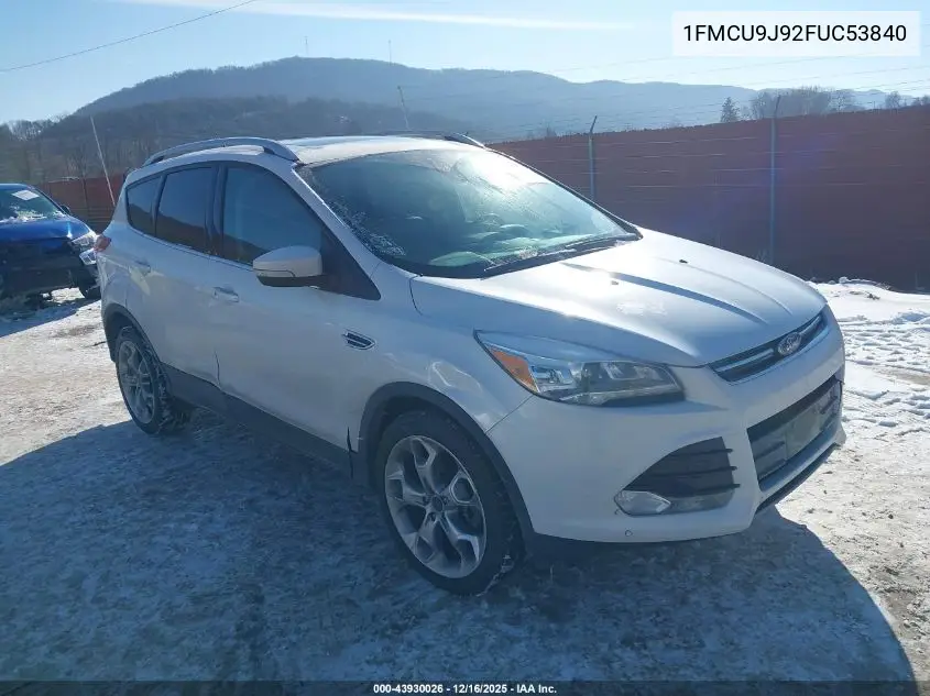 1FMCU9J92FUC53840 2015 Ford Escape Titanium