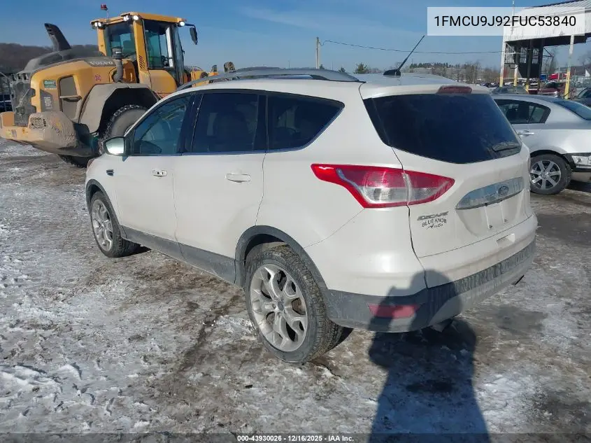 1FMCU9J92FUC53840 2015 Ford Escape Titanium