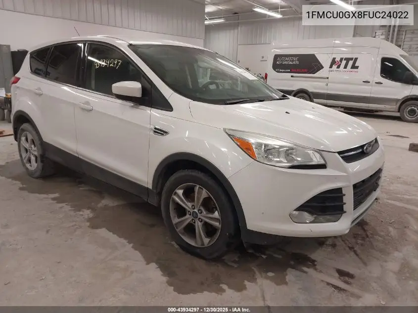 1FMCU0GX8FUC24022 2015 Ford Escape Se