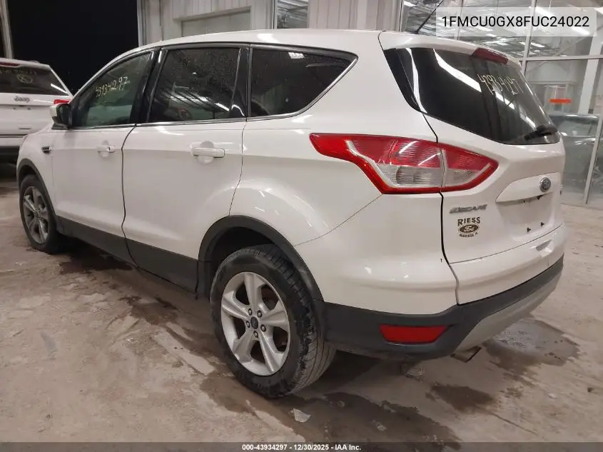 1FMCU0GX8FUC24022 2015 Ford Escape Se