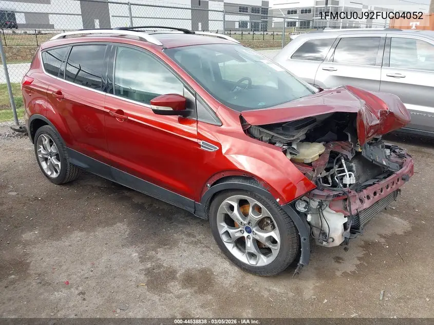 1FMCU0J92FUC04052 2015 Ford Escape Titanium