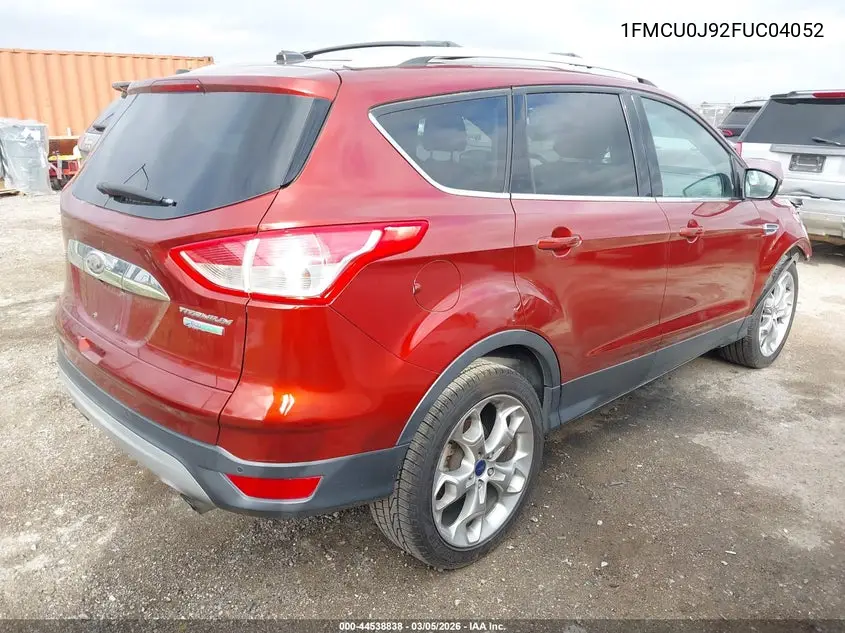 1FMCU0J92FUC04052 2015 Ford Escape Titanium