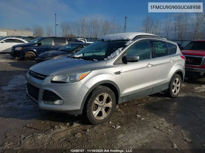 1FMCU9G90GUC68958 2016 Ford Escape Se