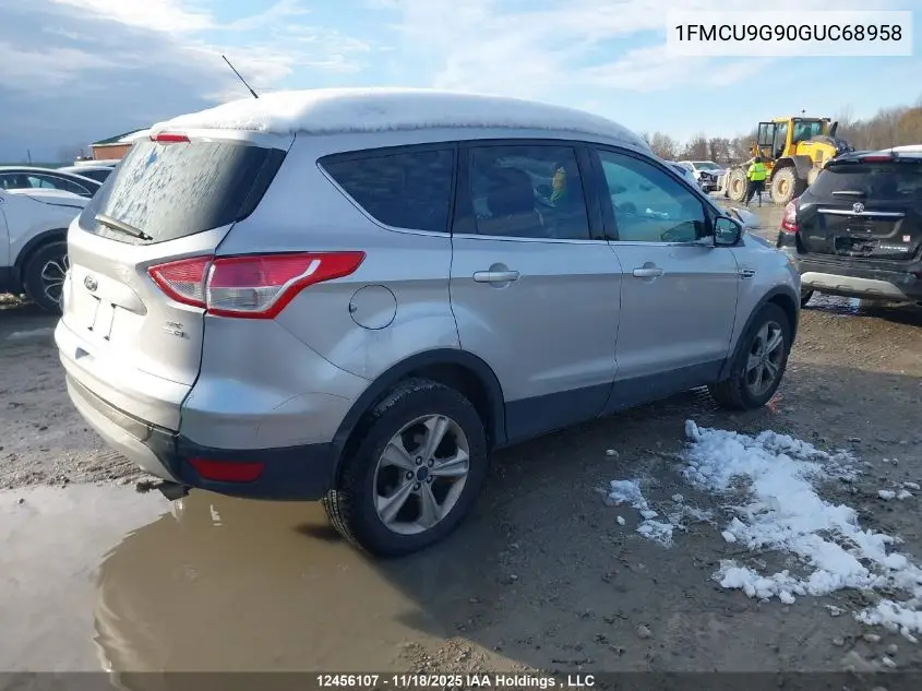 1FMCU9G90GUC68958 2016 Ford Escape Se