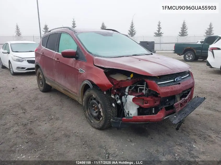 1FMCU9G96GUA55903 2016 Ford Escape Se