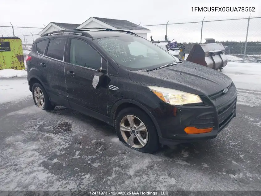1FMCU9FX0GUA78562 2016 Ford Escape S