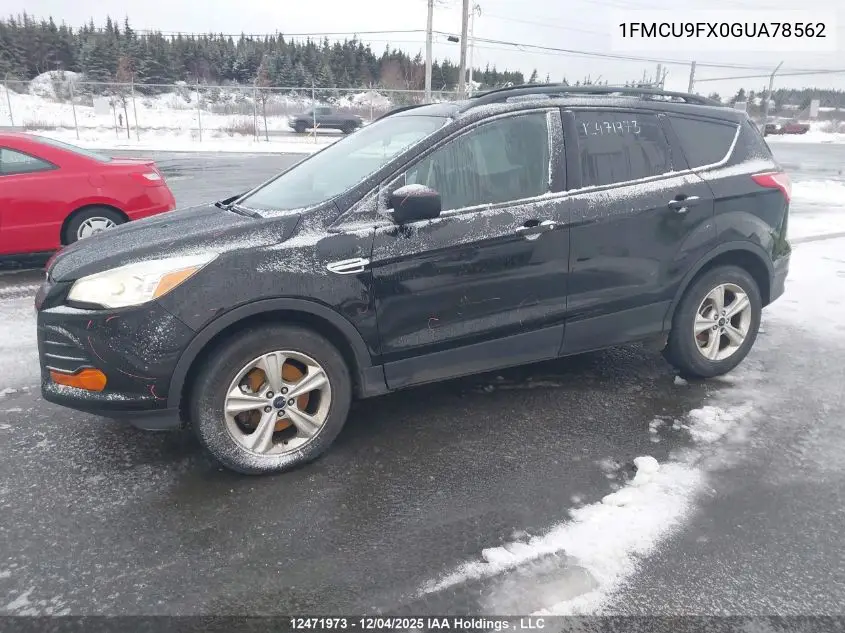 1FMCU9FX0GUA78562 2016 Ford Escape S