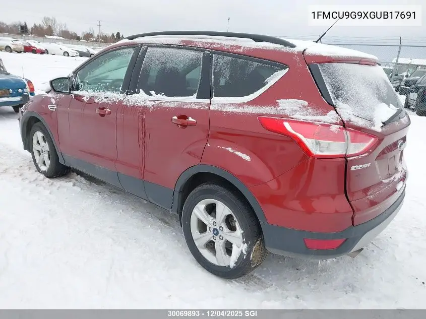 1FMCU9G9XGUB17691 2016 Ford Escape Se