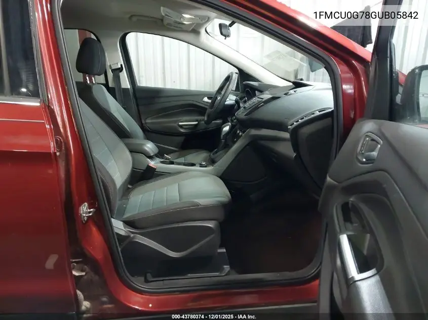 1FMCU0G78GUB05842 2016 Ford Escape Se