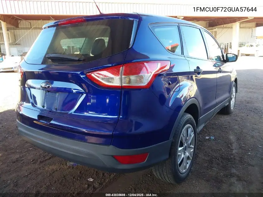 1FMCU0F72GUA57644 2016 Ford Escape S