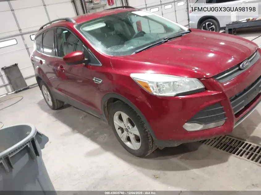 1FMCU0GX3GUA98198 2016 Ford Escape Se