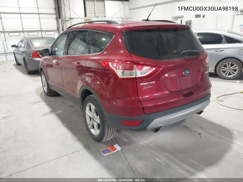 1FMCU0GX3GUA98198 2016 Ford Escape Se