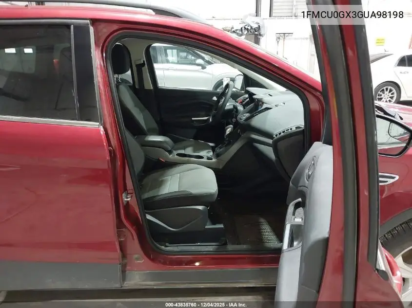 1FMCU0GX3GUA98198 2016 Ford Escape Se