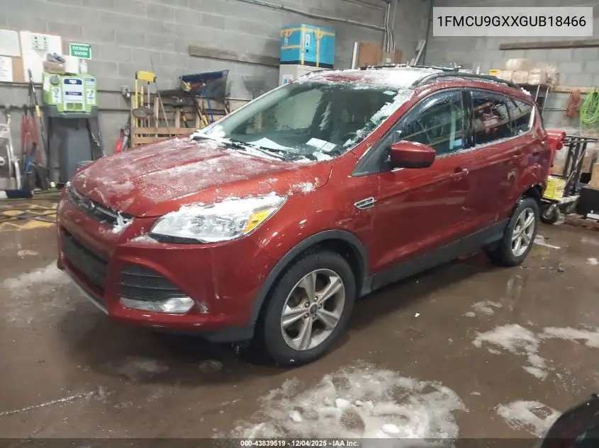 1FMCU9GXXGUB18466 2016 Ford Escape Se