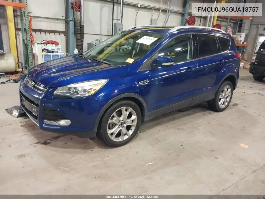 1FMCU0J96GUA18757 2016 Ford Escape Titanium