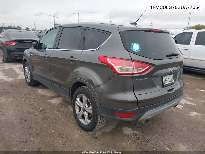 1FMCU0G76GUA77054 2016 Ford Escape Se